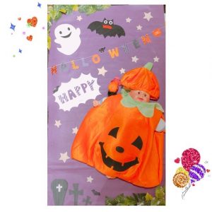★ハッピーハロウィーン！赤ちゃんの寝ぞうアート★(骨盤STYLE　新川崎店)