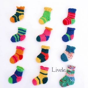 リブラ おしゃれ工房　可愛いミニソックスブローチについて♪