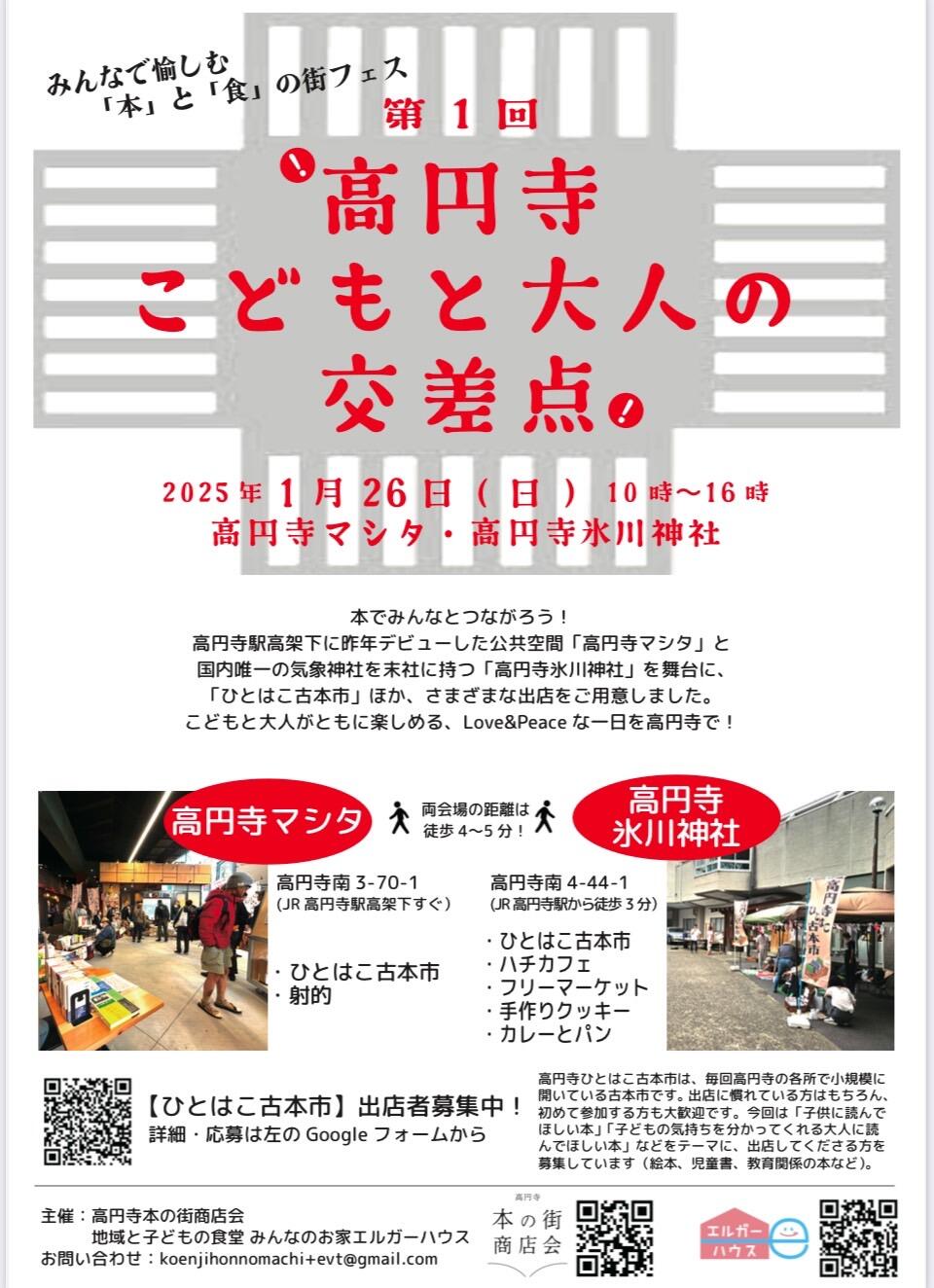 第１回 高円寺こどもと大人の交差点