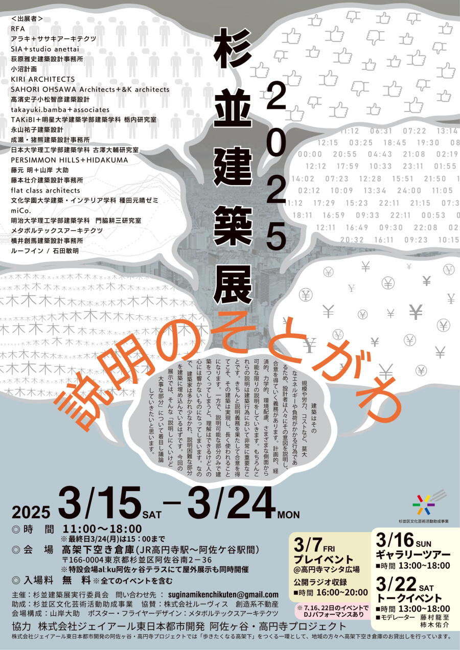 杉並建築展2025 説明のそとがわ
