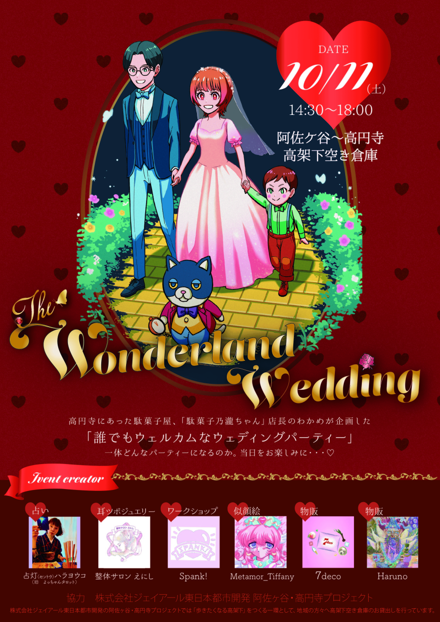 The Wonderland wedding