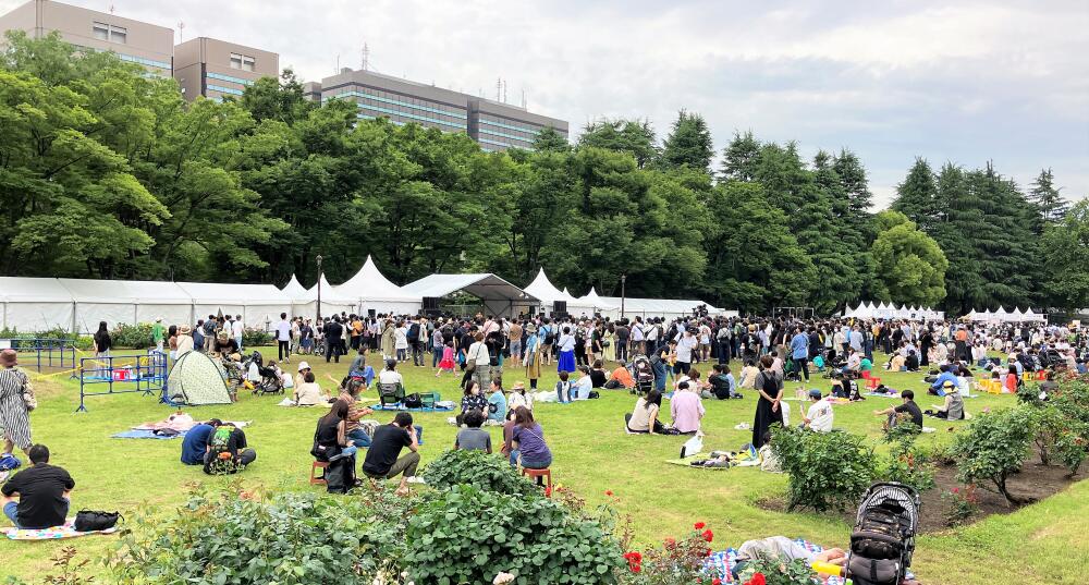 日比谷OKUROJI 日比谷音楽祭に出店イメージ