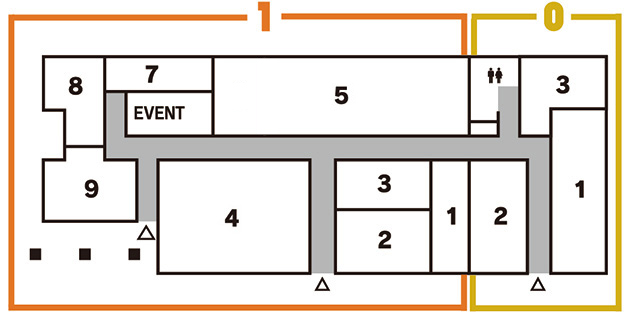 SHOP MAP 0 & 1